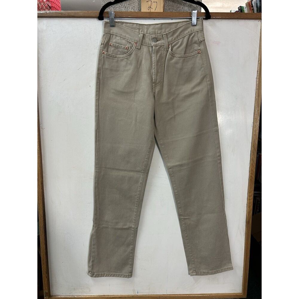Vintage Lucky Brand Dungarees Boho‎ Jeans Size 10/30 Made In USA Button Fly